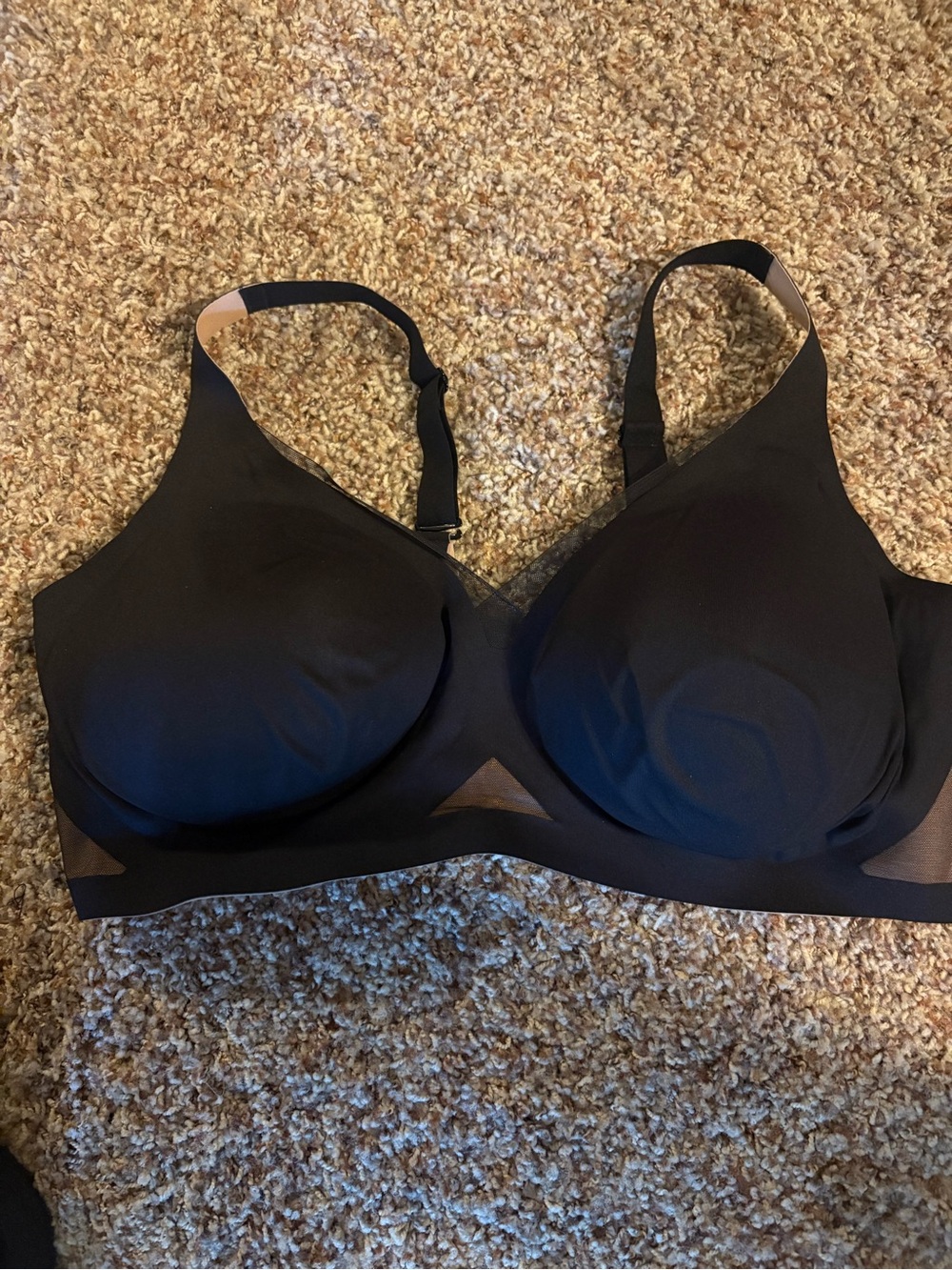 Honeylove Black Wireless Contour Bra NEVER WORN
